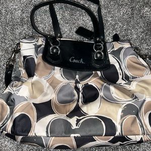 Coach | Satin Shoulder Bag Double Handle